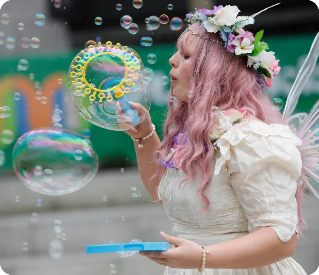St Patricks Festival parade fairy