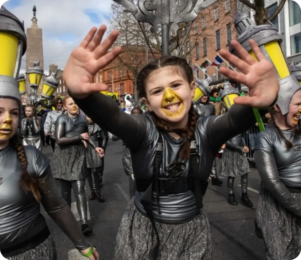 St Patricks Festival parade group