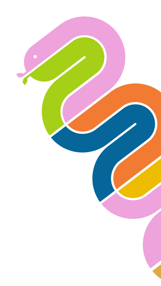 snake to right logo