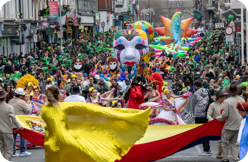 westmoreland street parade