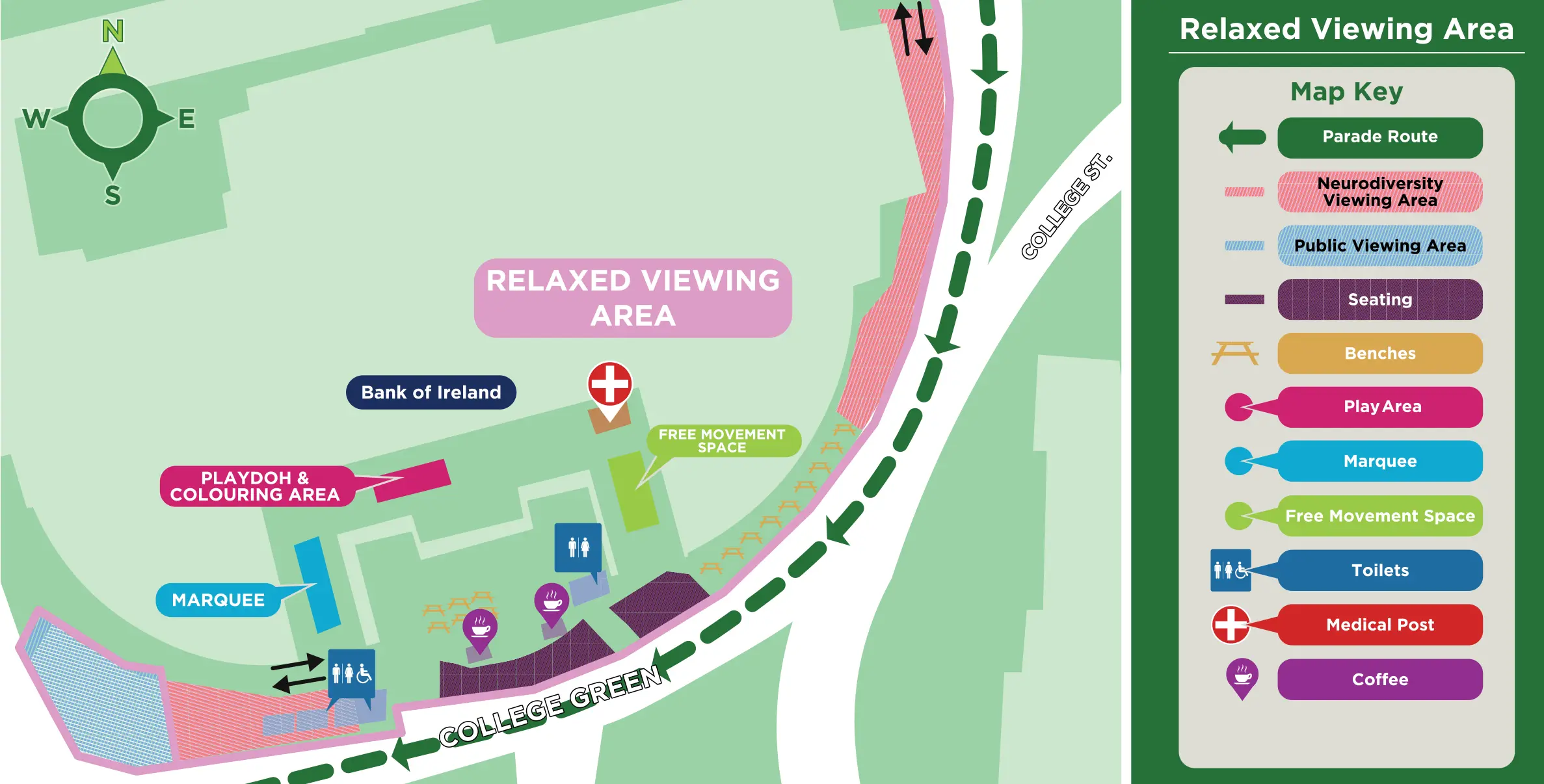 PP31 SPF 26 Relaxed Parade Space Zoomed In Map